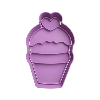 Vykrajovátko s razítkem Cupcake (muffin)